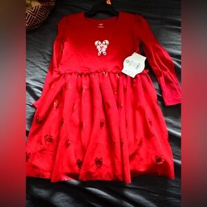 Celebrate It Christmas 4T Dress NWT